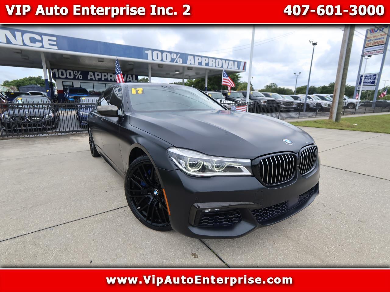 2017 BMW 7 Series 750i Sedan