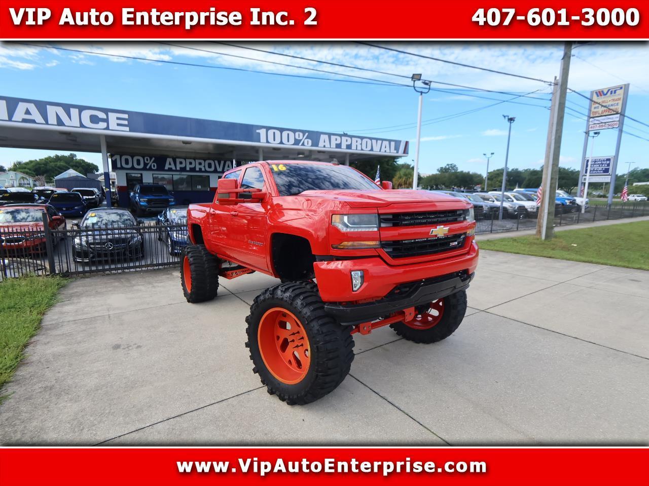 2016 Chevrolet Silverado 1500 4WD Crew Cab 143.5" LT w/2LT