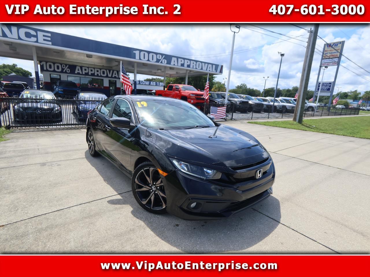 2019 Honda Civic Sedan Sport CVT