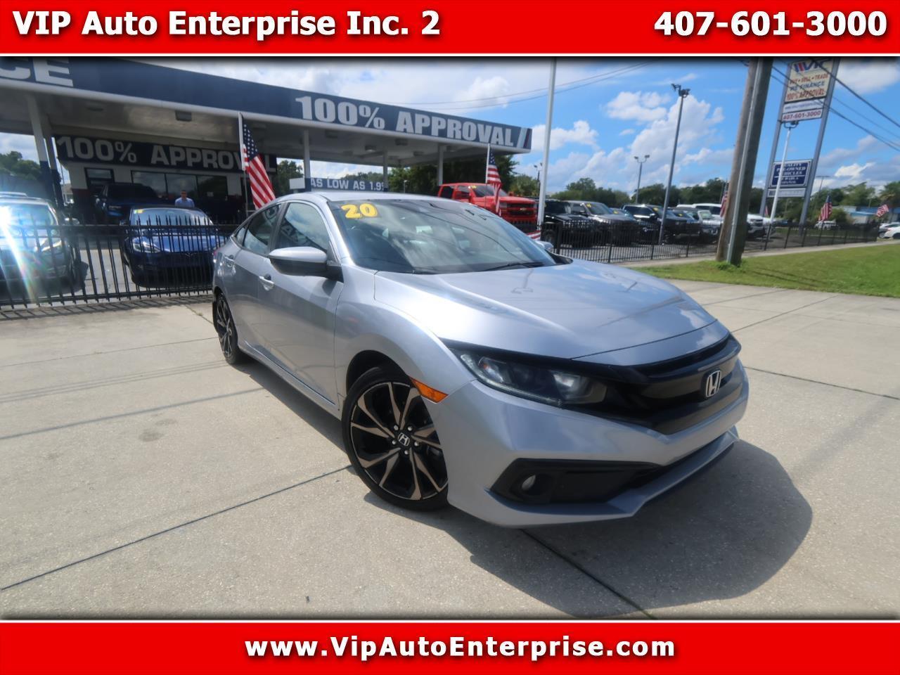 2020 Honda Civic Sedan Sport CVT
