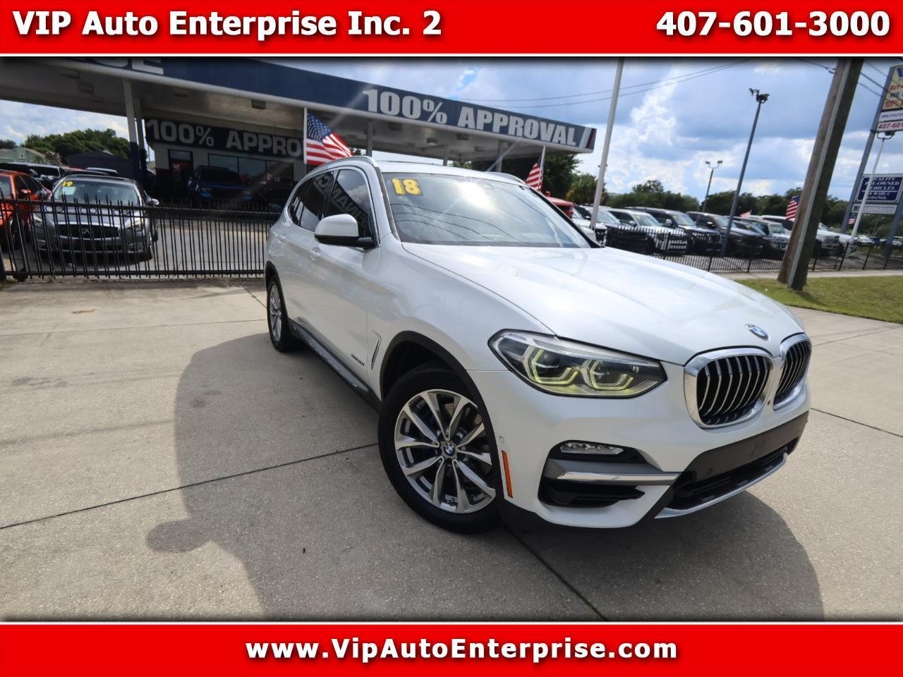 2018 BMW X3 xDrive30i Sports Activity Vehicle