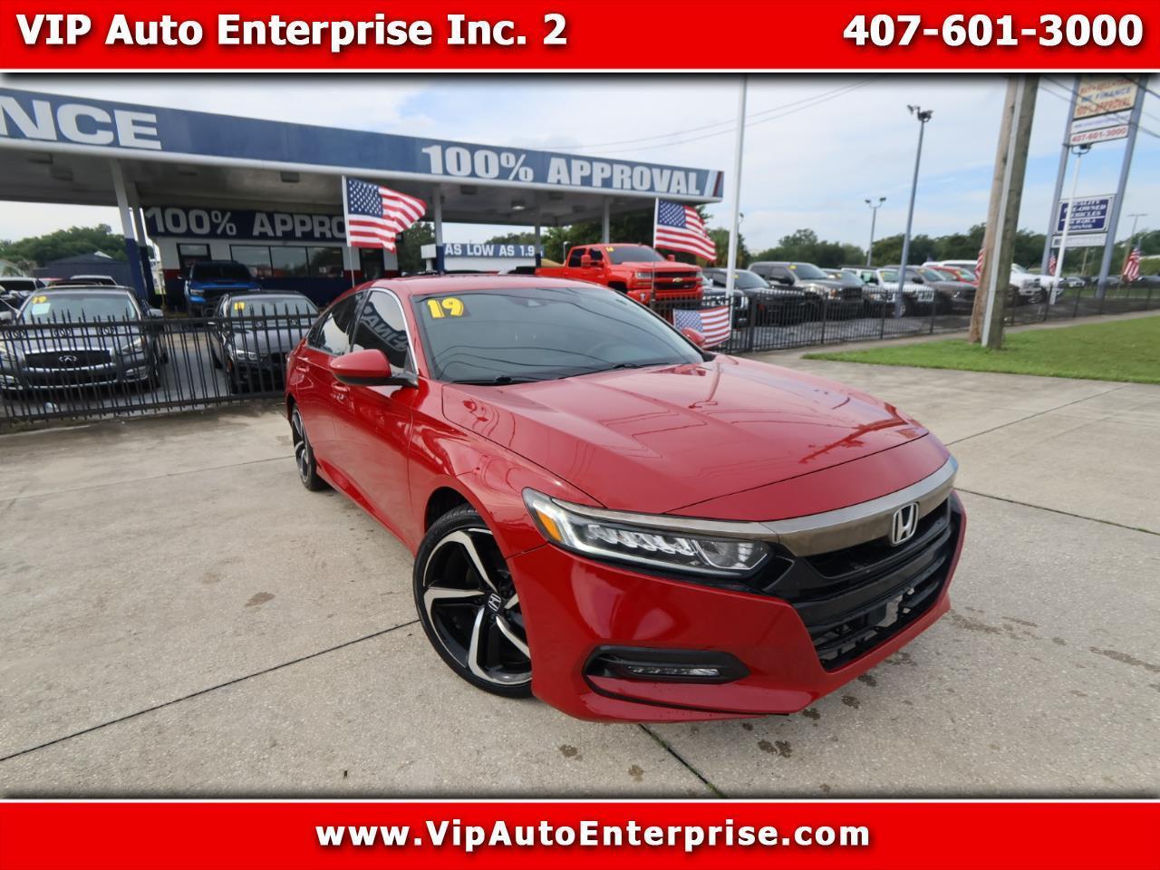 2019 Honda Accord Sedan Sport 1.5T CVT