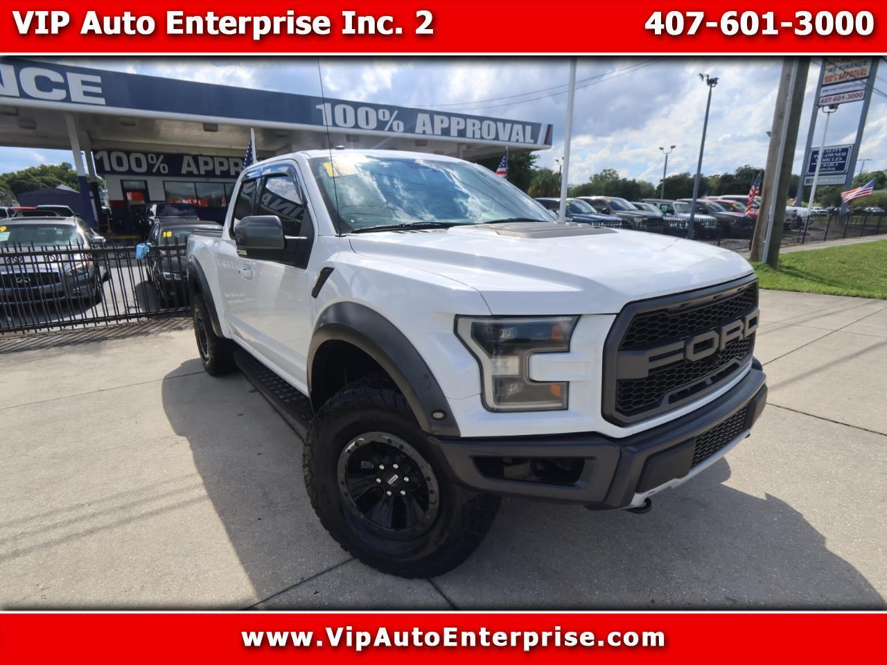 2018 Ford F-150 Raptor 4WD SuperCab 5.5' Box