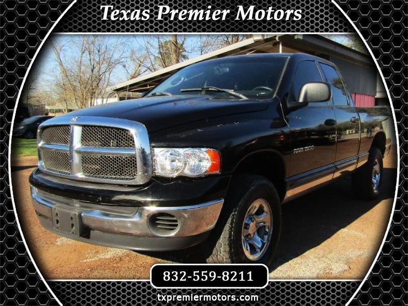 2002 Dodge RAM 1500 SLT Quad Cab 4WD