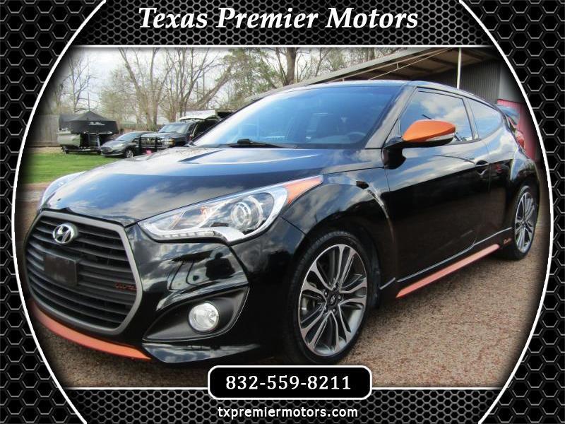 2017 Hyundai Veloster 3dr Cpe Auto Turbo w/Orange Accent