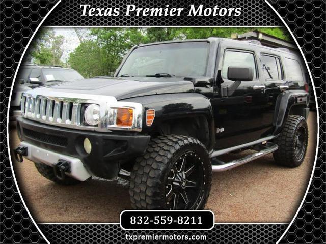 Black 2008 Hummer H3 Base SUV / Crossover Four-Wheel Drive Automatic