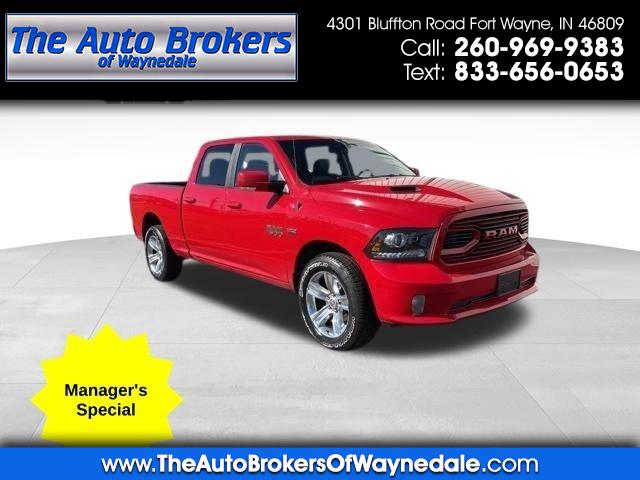 2018 RAM 1500 Sport Crew Cab 4WD