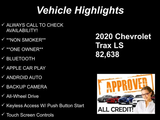 Chevrolet Trax LS AWD 2020 Chevrolet Trax LS AWD 2020