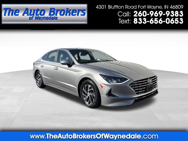 2021 Hyundai Sonata Hybrid Blue