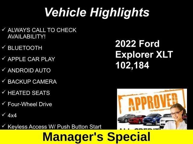 Ford Explorer XLT 4WD 2022