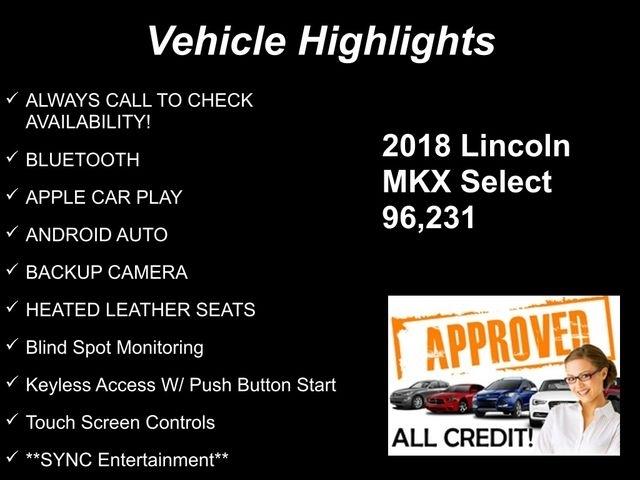 Lincoln MKX Select 2018