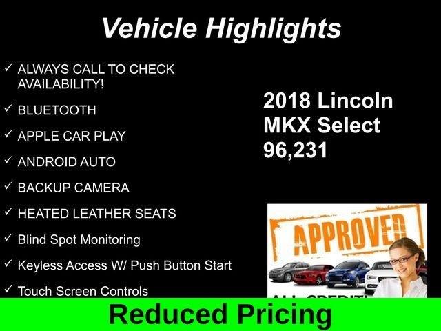 Lincoln MKX Select 2018