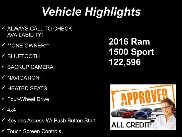 RAM 1500 Sport Crew Cab 4WD 2016