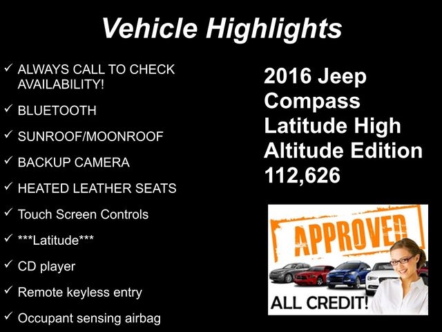 Jeep Compass Latitude 2016