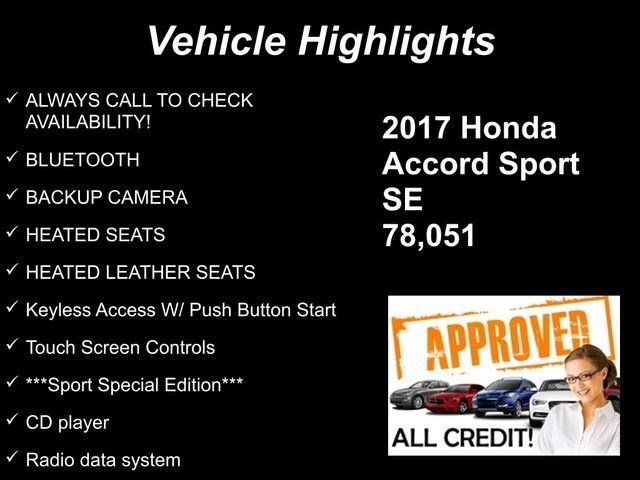 Honda Accord Sport Special Edition 2017