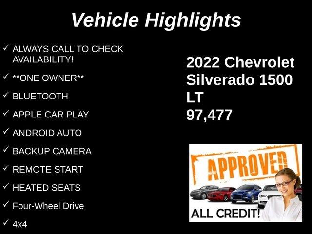 Chevrolet Silverado 1500 LT Crew Cab 4WD 2022