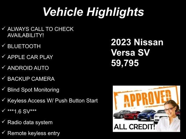 Nissan Versa  2023