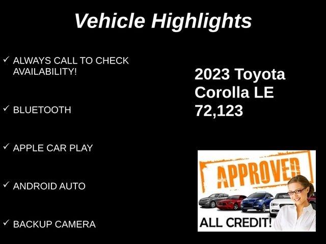 Toyota Corolla  2023