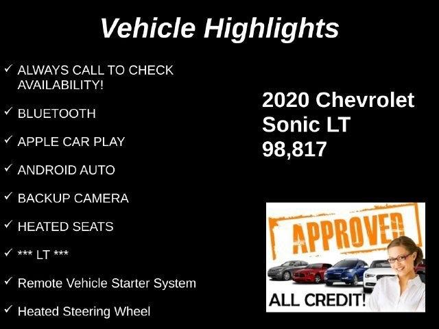 Chevrolet Sonic LT 2020