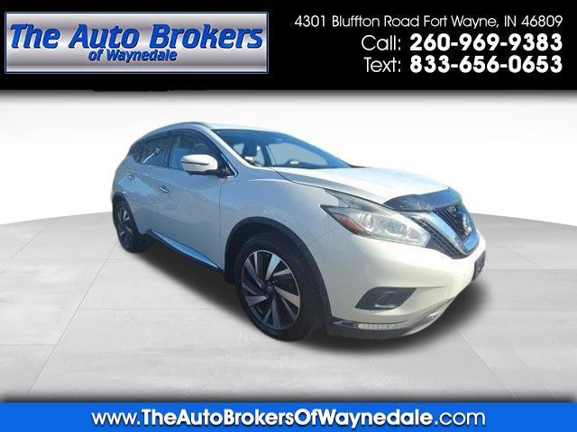 Nissan Murano AWD Platinum 2018