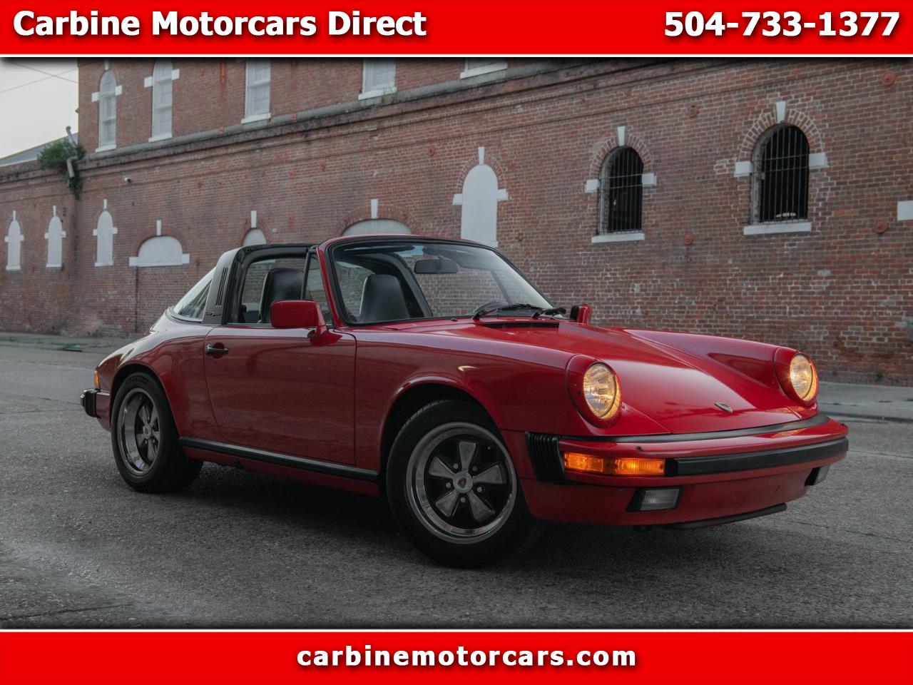 1985 Porsche 911 2dr Carrera Targa