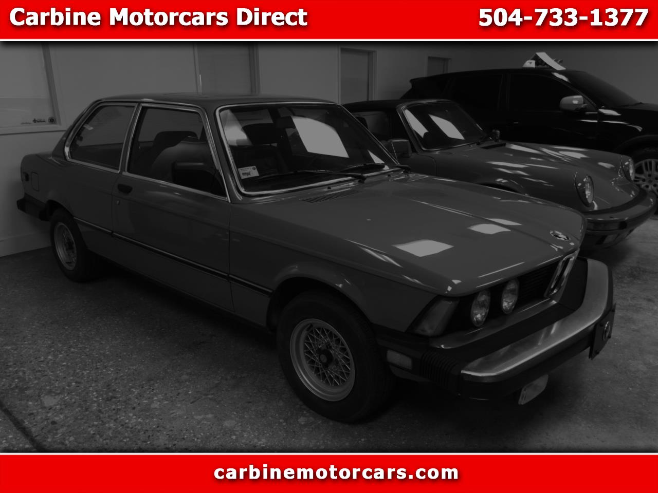 1983 BMW 320i 2dr Sedan 5-Spd