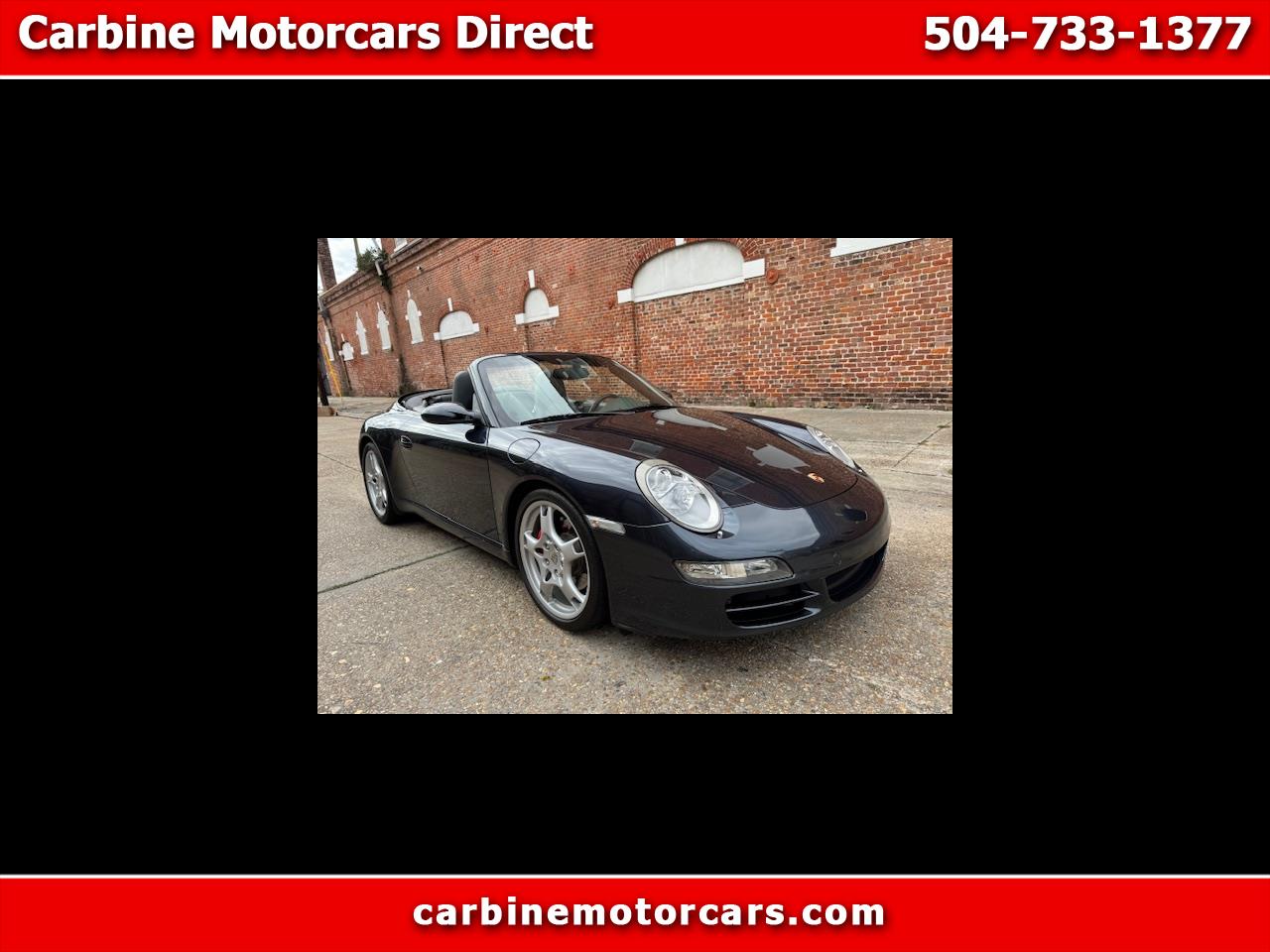 2006 Porsche 911 2dr Cabriolet Carrera S