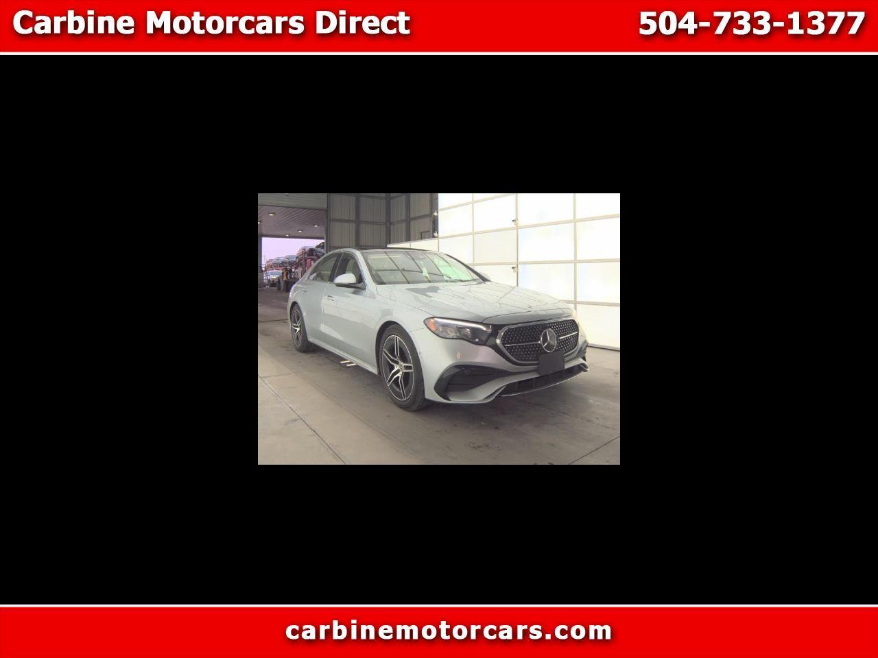 2025 Mercedes-Benz E-Class E 350 RWD Sedan