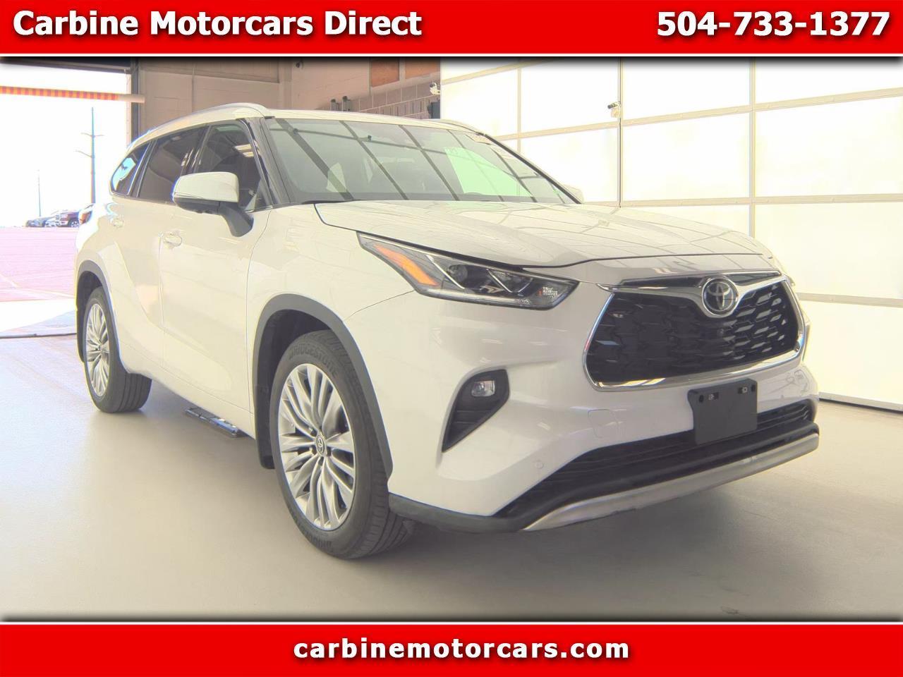 2024 Toyota Highlander Platinum AWD (Natl)