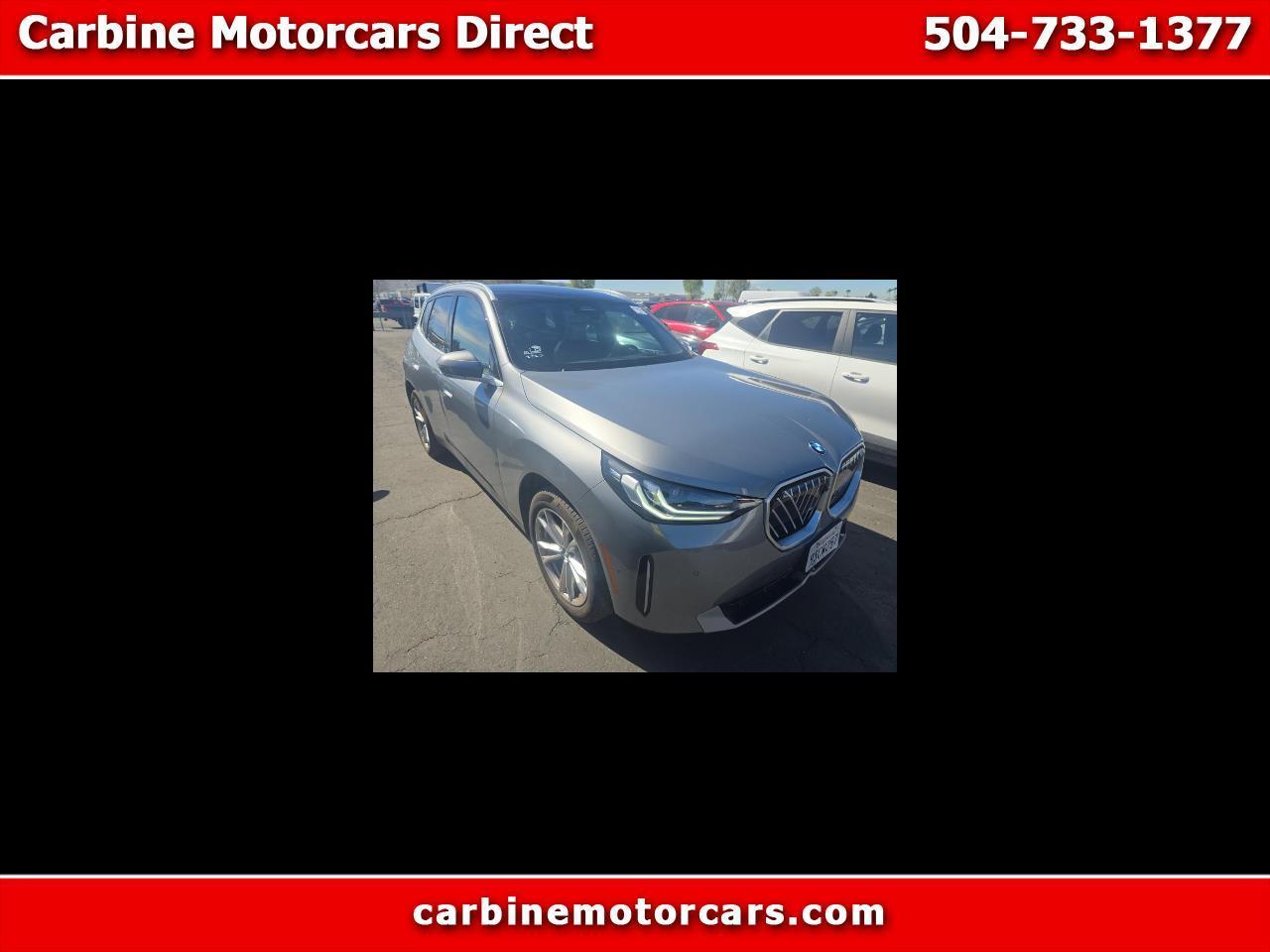 2025 BMW X3 30 xDrive Sports Activity Vehicle