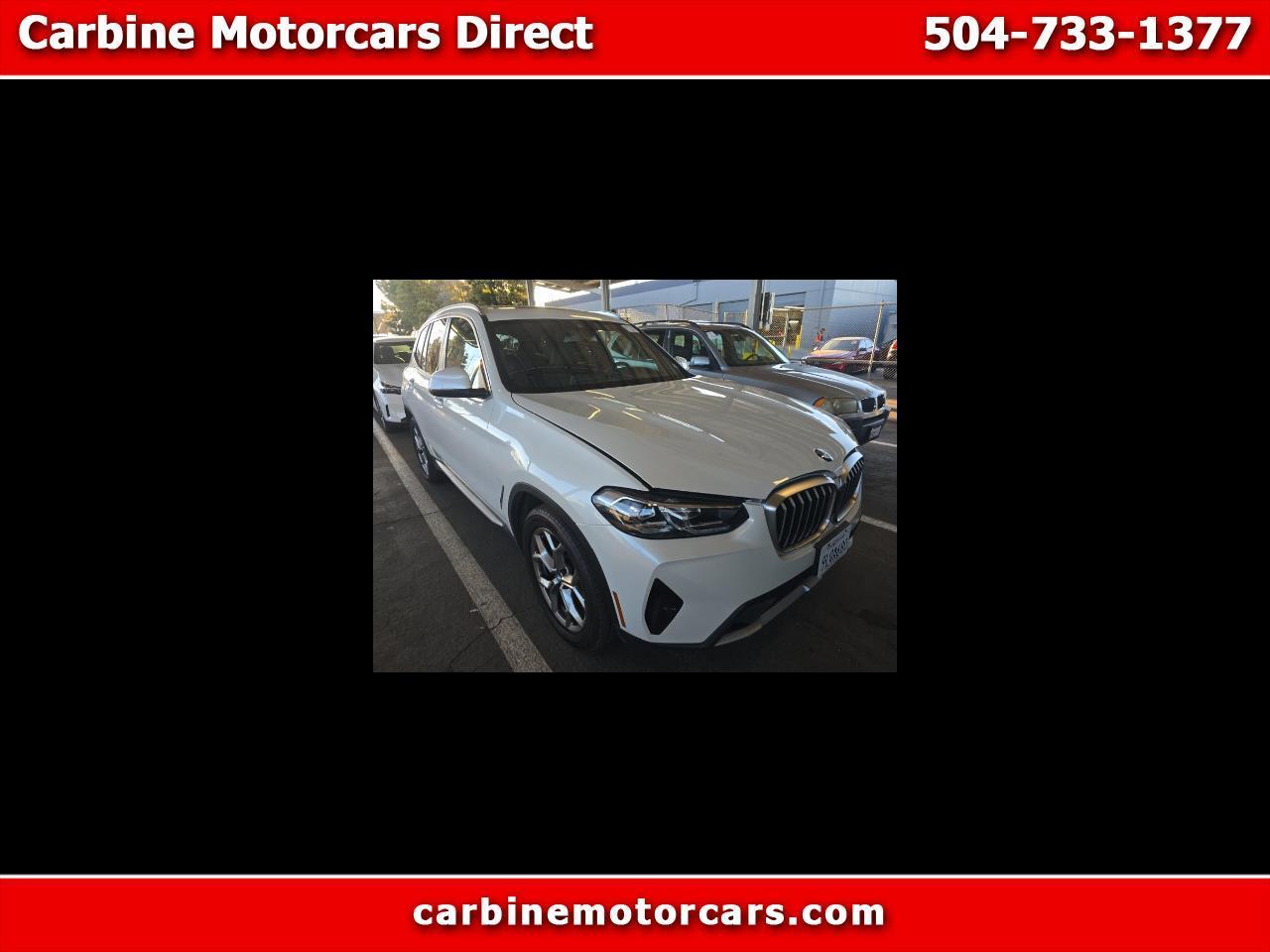 2024 BMW X3 sDrive30i Sports Activity Vehicle
