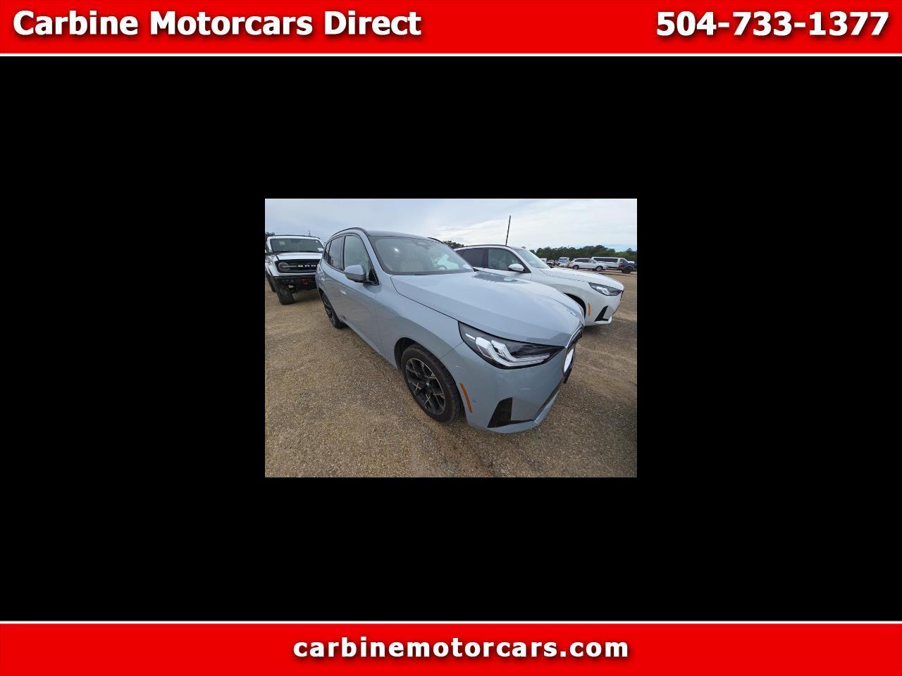 2025 BMW X3 30 xDrive Sports Activity Vehicle