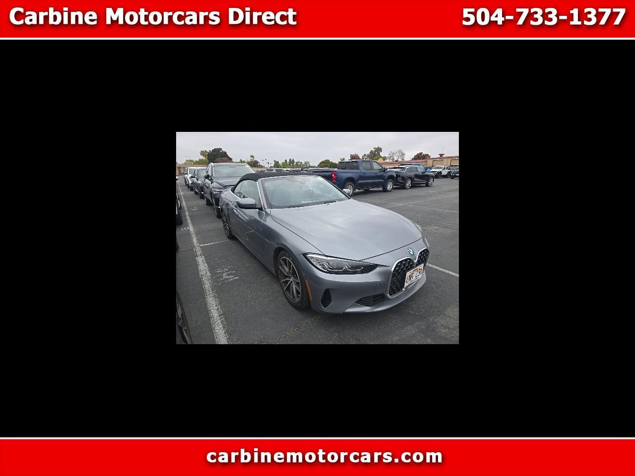 BMW 4 Series 430i Convertible 2024