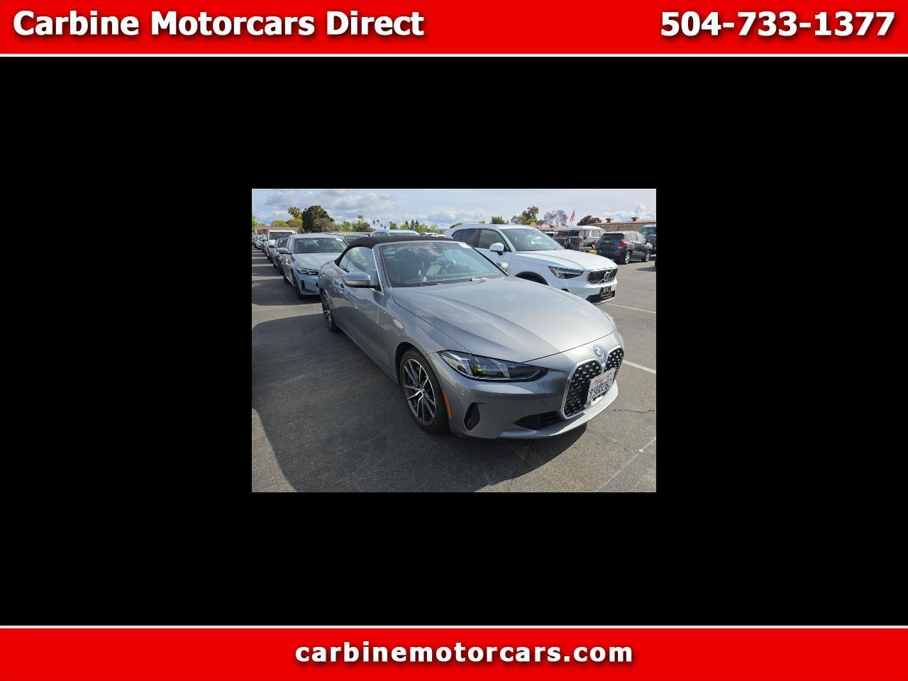 2025 BMW 4 Series 430i xDrive Convertible