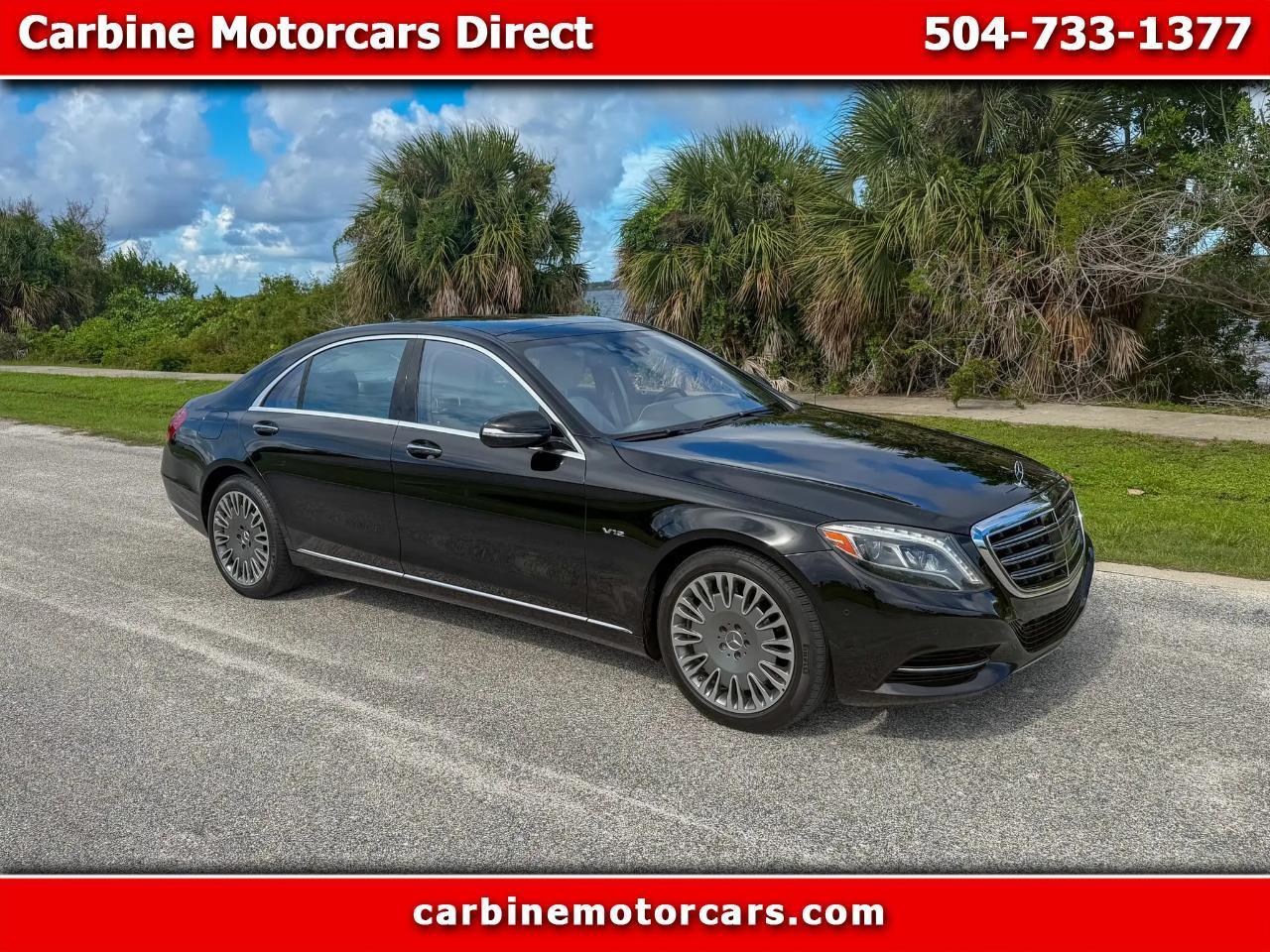 2015 Mercedes-Benz S-Class 4dr Sdn S 600 RWD