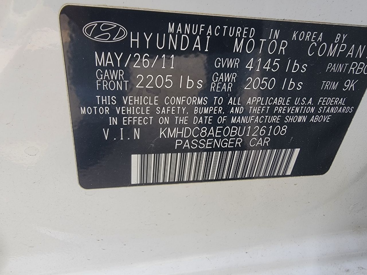 Hyundai Elantra Touring SE Manual 2011 Hyundai Elantra Touring SE Manual 2011