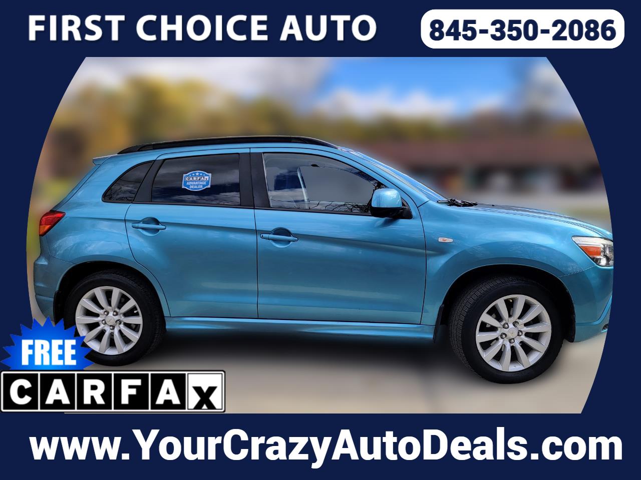 Mitsubishi Outlander Sport SE 4WD 2011 Mitsubishi Outlander Sport SE 4WD 2011