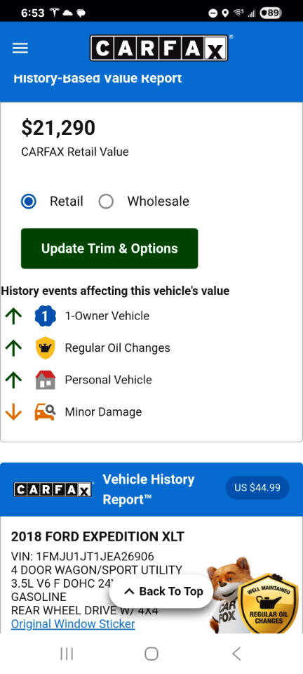 Ford Expedition XLT 4WD 2018