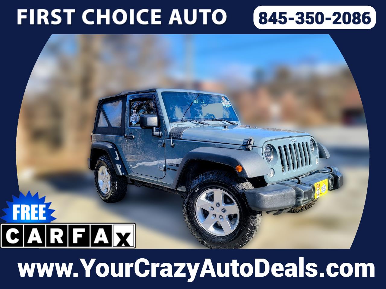 Jeep Wrangler Sport 4WD 2015