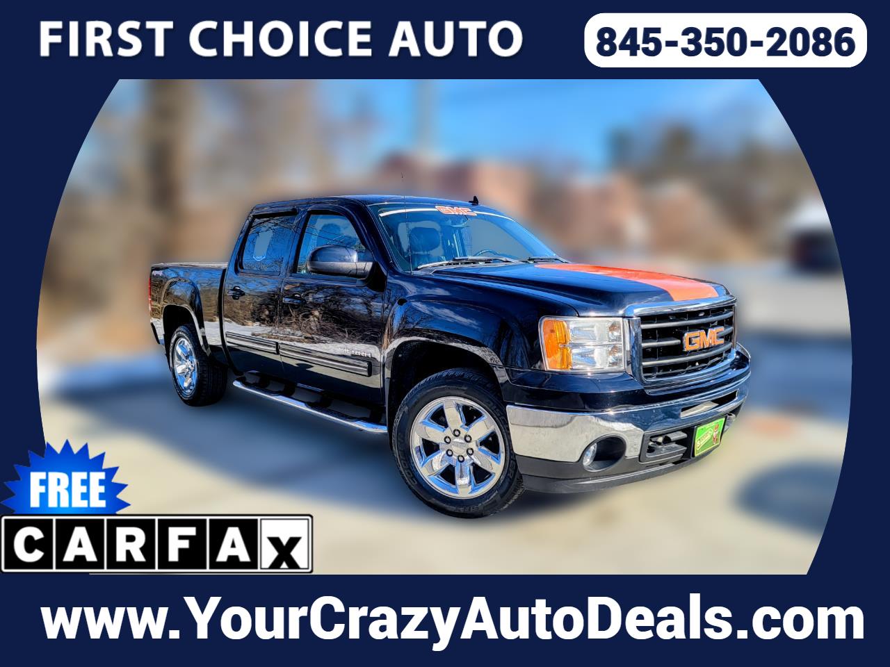 2011 GMC Sierra 1500 SLT Crew Cab 4WD