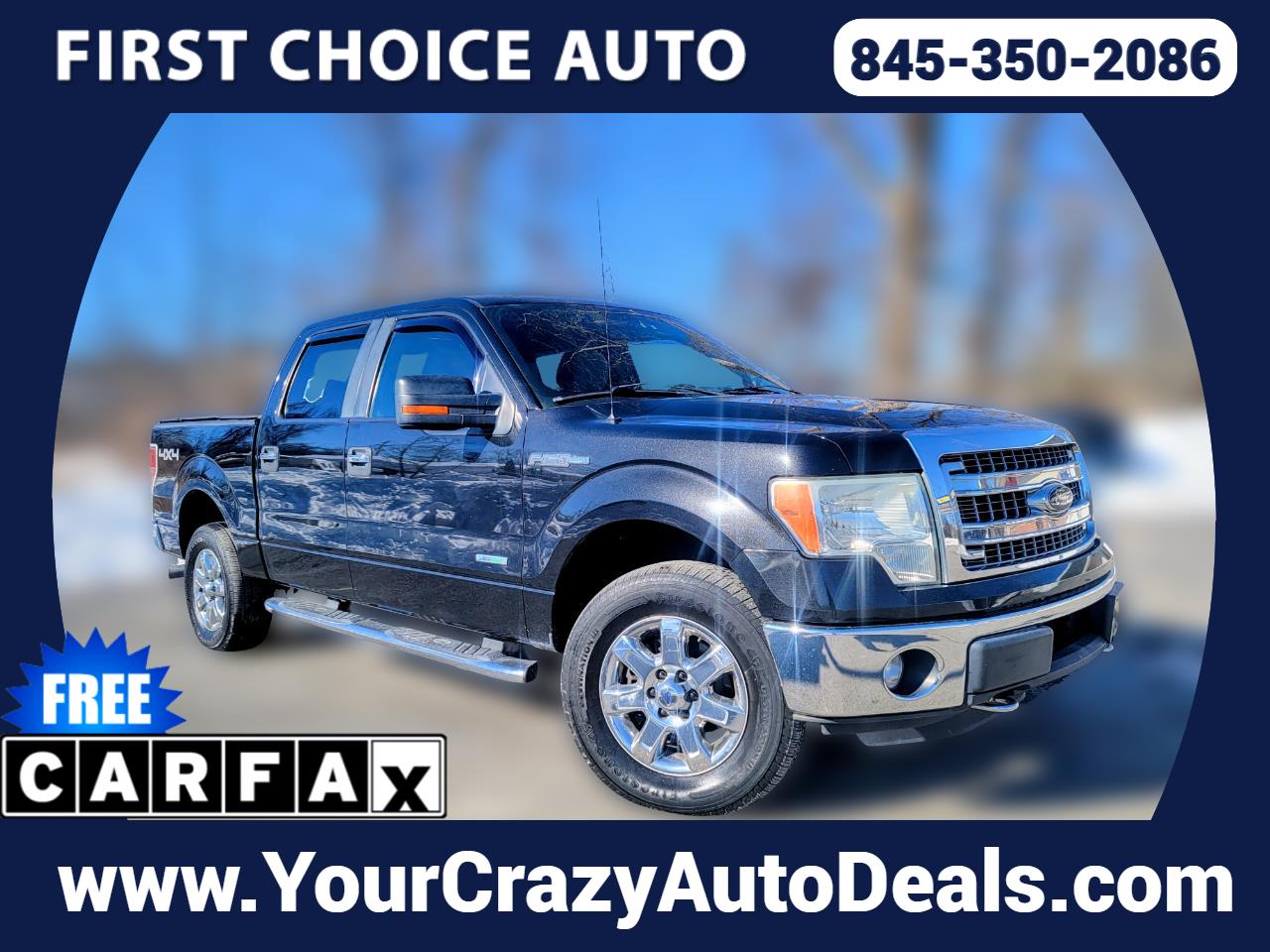 2013 Ford F-150 XLT SuperCrew 6.5-ft. Bed 4WD