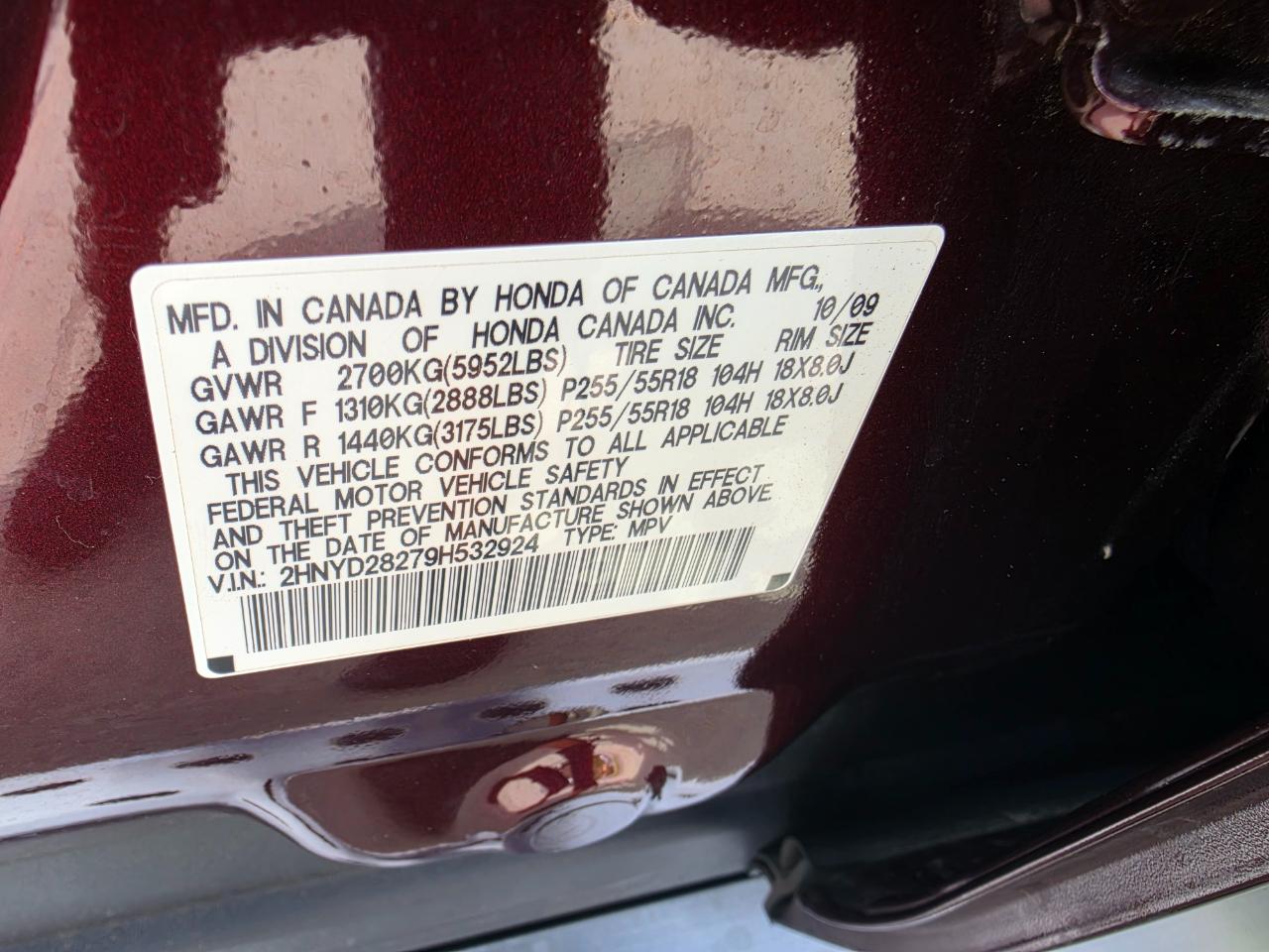 Acura MDX Base 2009