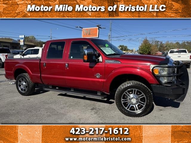 2015 Ford Super Duty F-250 SRW 4WD Crew Cab 156" Platinum