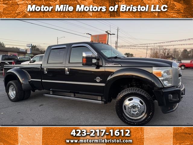 2014 Ford Super Duty F-450 DRW 4WD Crew Cab 172" Platinum