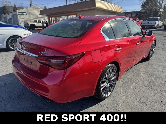 Infiniti Q50 Red Sport 400 AWD 2018