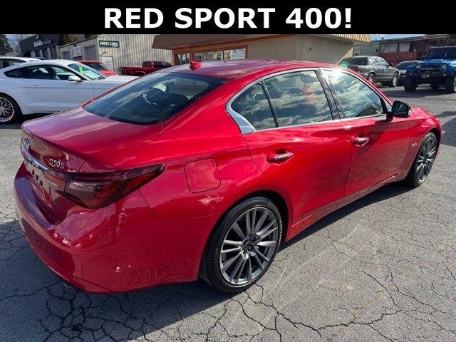 Infiniti Q50 Red Sport 400 AWD 2018