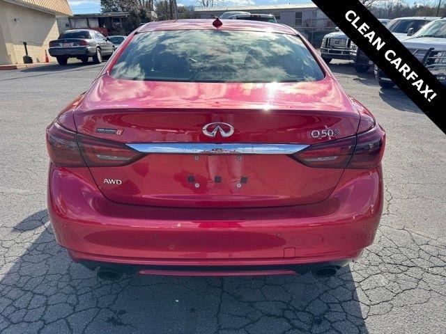 Infiniti Q50 Red Sport 400 AWD 2018