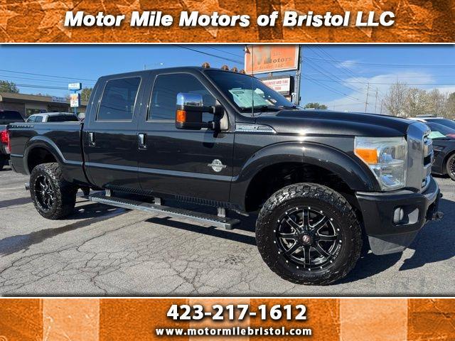 2015 Ford Super Duty F-350 SRW 4WD Crew Cab 172" Platinum