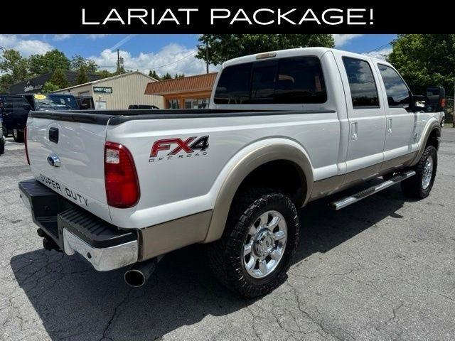 Ford Super Duty F-250 SRW Lariat 4WD SuperCab 6.75' Box 2012