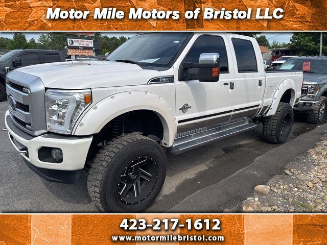 2016 Ford Super Duty F-350 SRW 4WD Crew Cab 172" Platinum